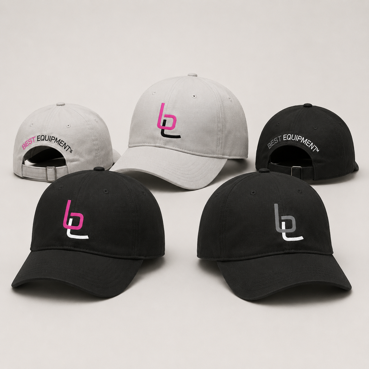 Best Equipment Embroidered Caps