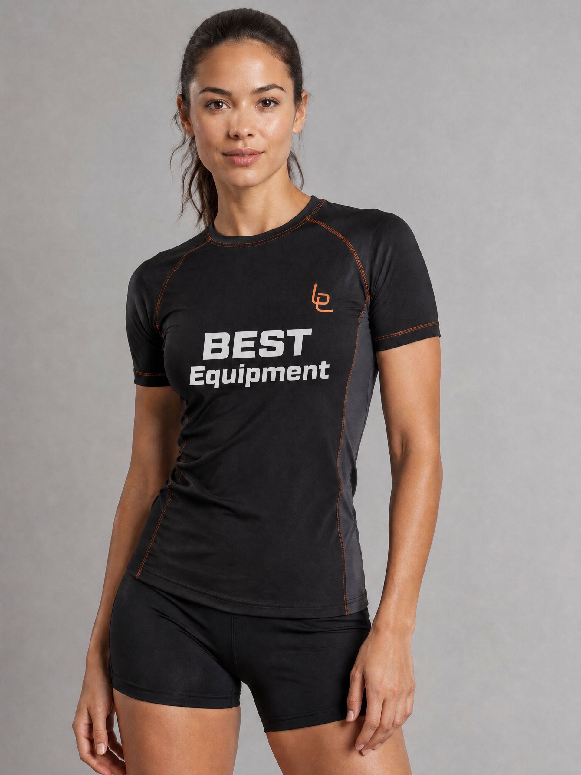 BEST EQUIPMENT Women's BE Warmer Competition Fit Long Sleeve Mock Neck