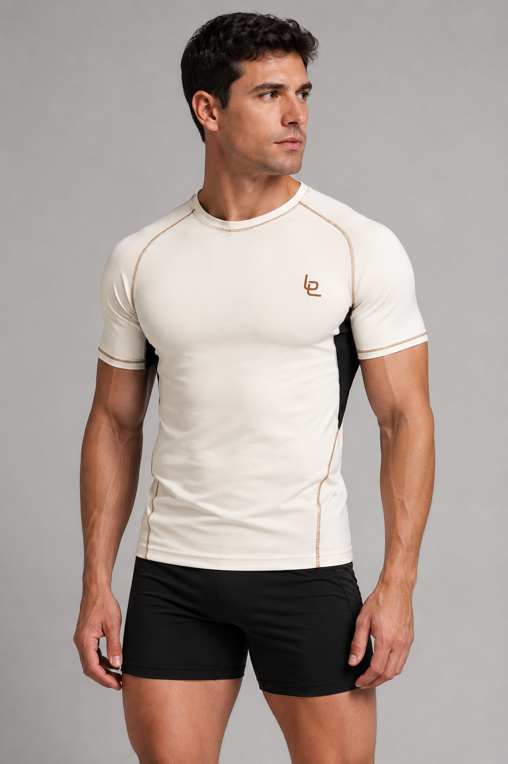 Men's Be Cooler Competition Fit Short Sleeve Crew Neck