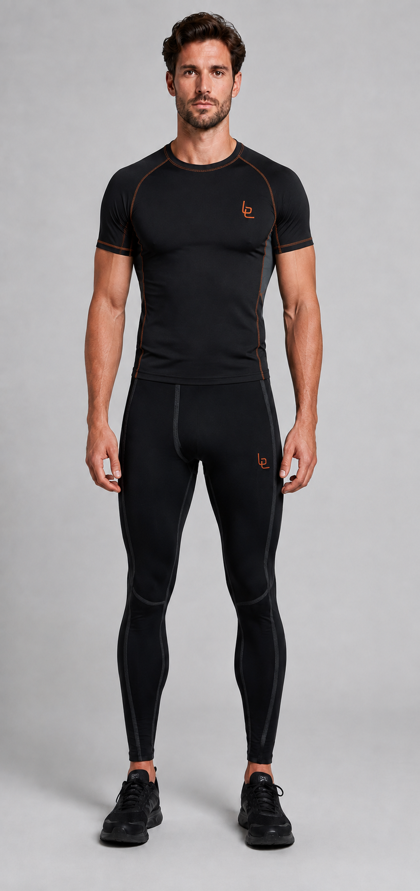 Men's BE Warmer Competition Fit Running Tights