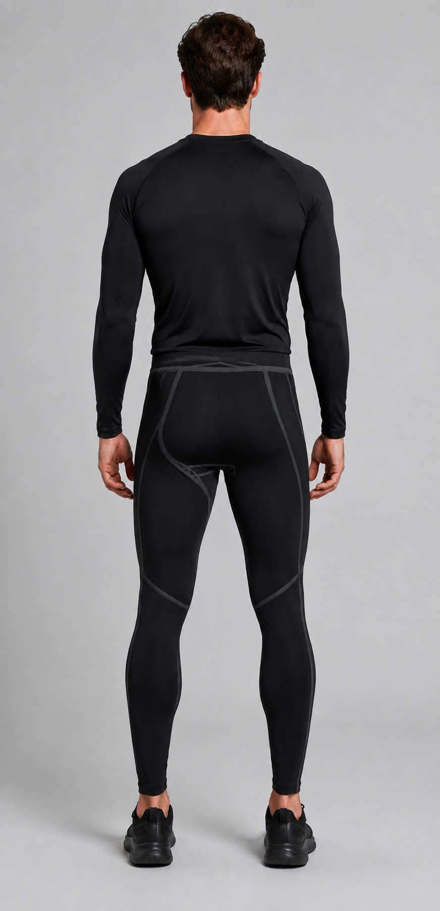 Men's BE Warmer Competition Fit Running Tights